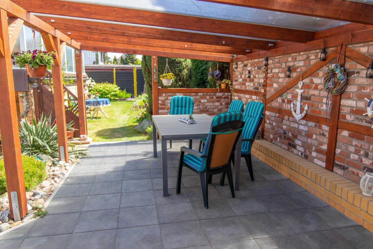 Ferienwohnung Am Greifswalder Bodden ลุบมิน ภายนอก รูปภาพ