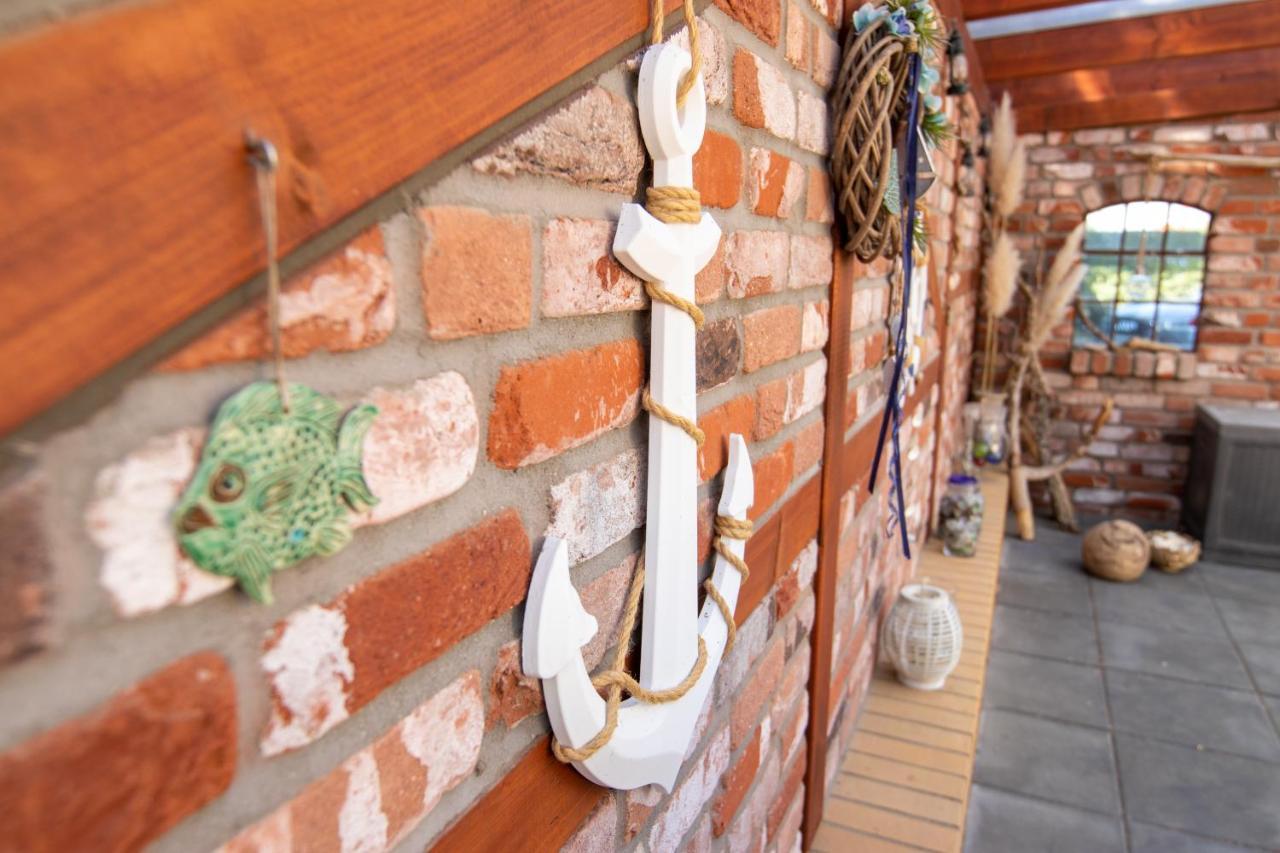 Ferienwohnung Am Greifswalder Bodden ลุบมิน ภายนอก รูปภาพ